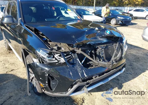 2022 BMW X3 Sdrive30I from USA, damaged, VIN 5UX43DP02N9J67581